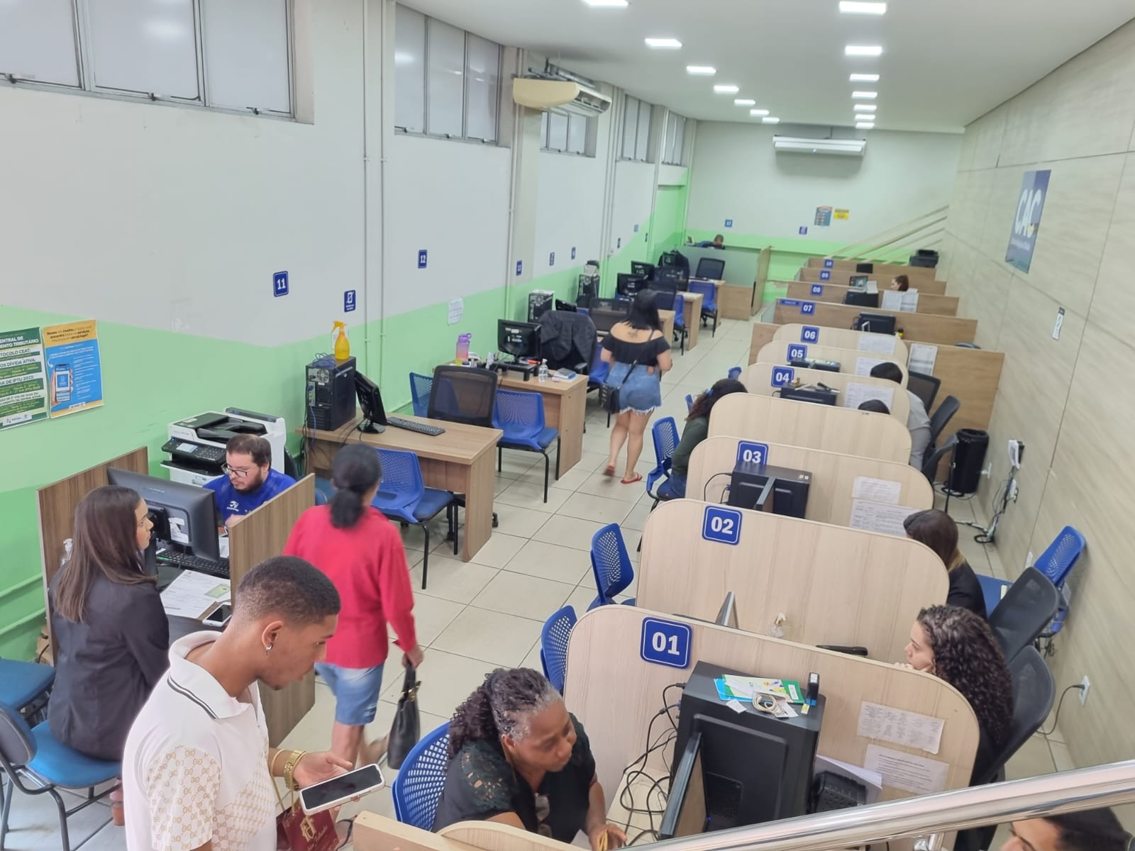 CAC de Ipatinga: mais de 14 mil atendimentos no primeiro semestre de 2023