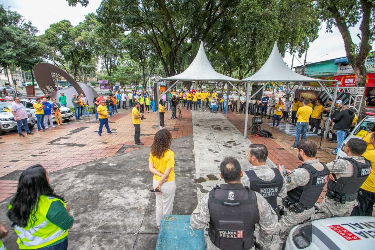 Prefeitura de Ipatinga dá início à campanha Pé na Faixa, Pé no Freio